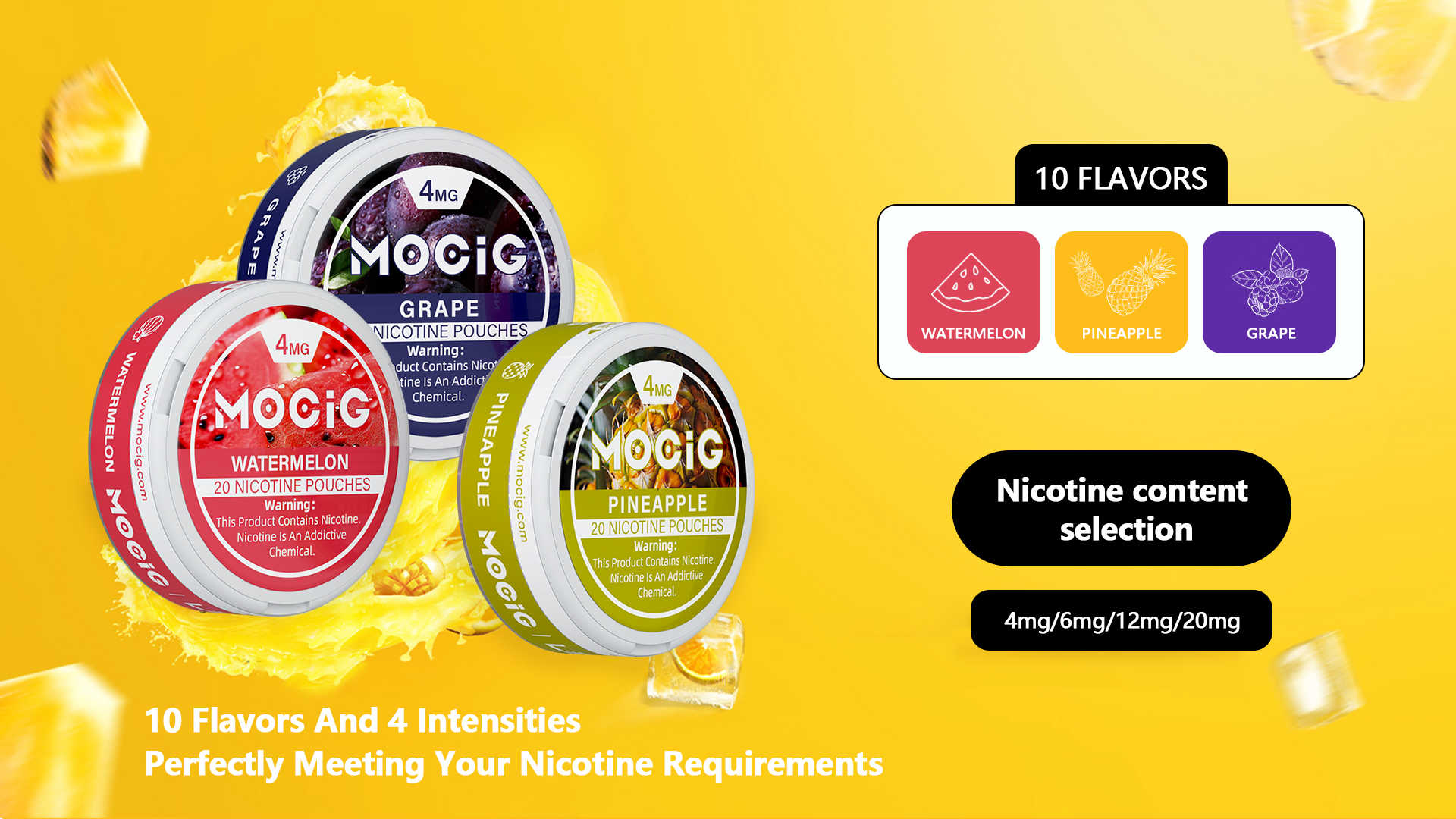 MOCIG Nicotine pouches