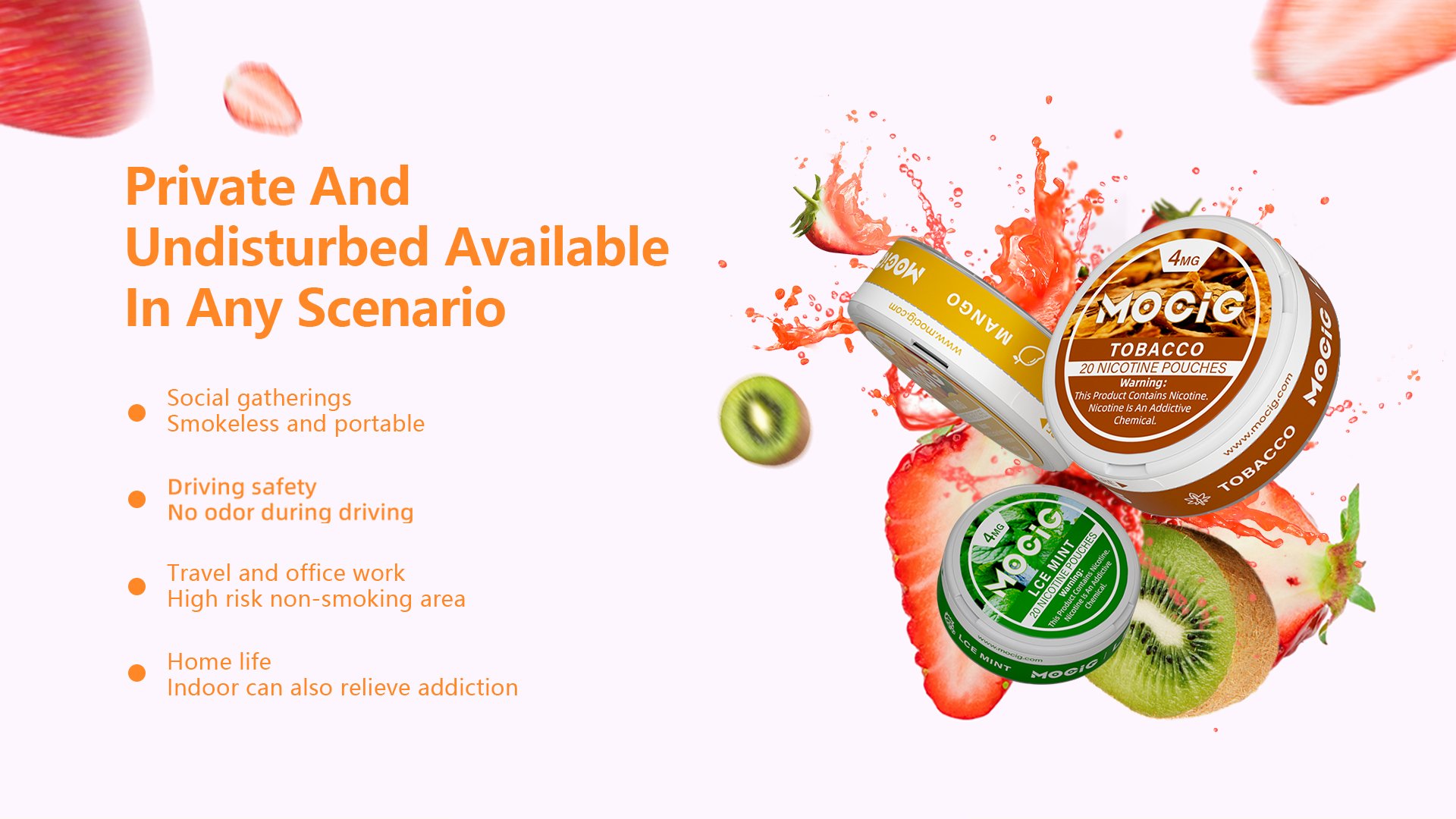 MOCIG Nicotine pouches