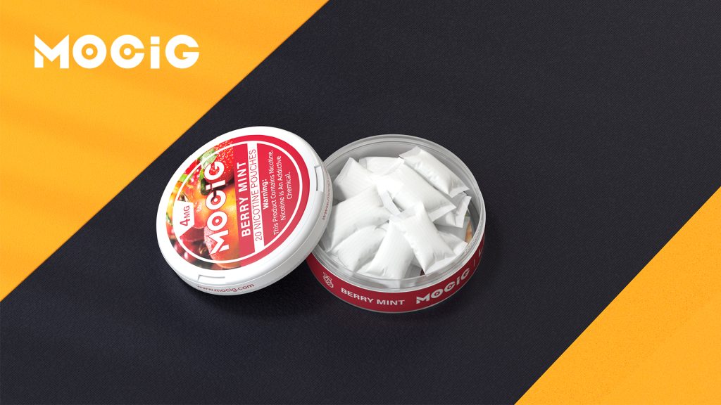 Mocig nicotine pouches,10 flavours,4mg/6mg/12mg/20mg ,20 bags, anytime, anywhere