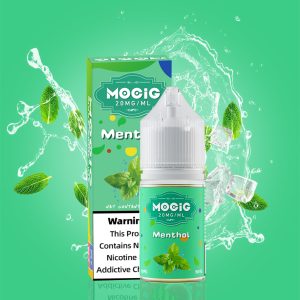 Menthol Flavor MOCIG Nicotine Salt Vape Juice e-liquid 2% 5% Nicotine 10ml 30ml 50ml 10 Flavors