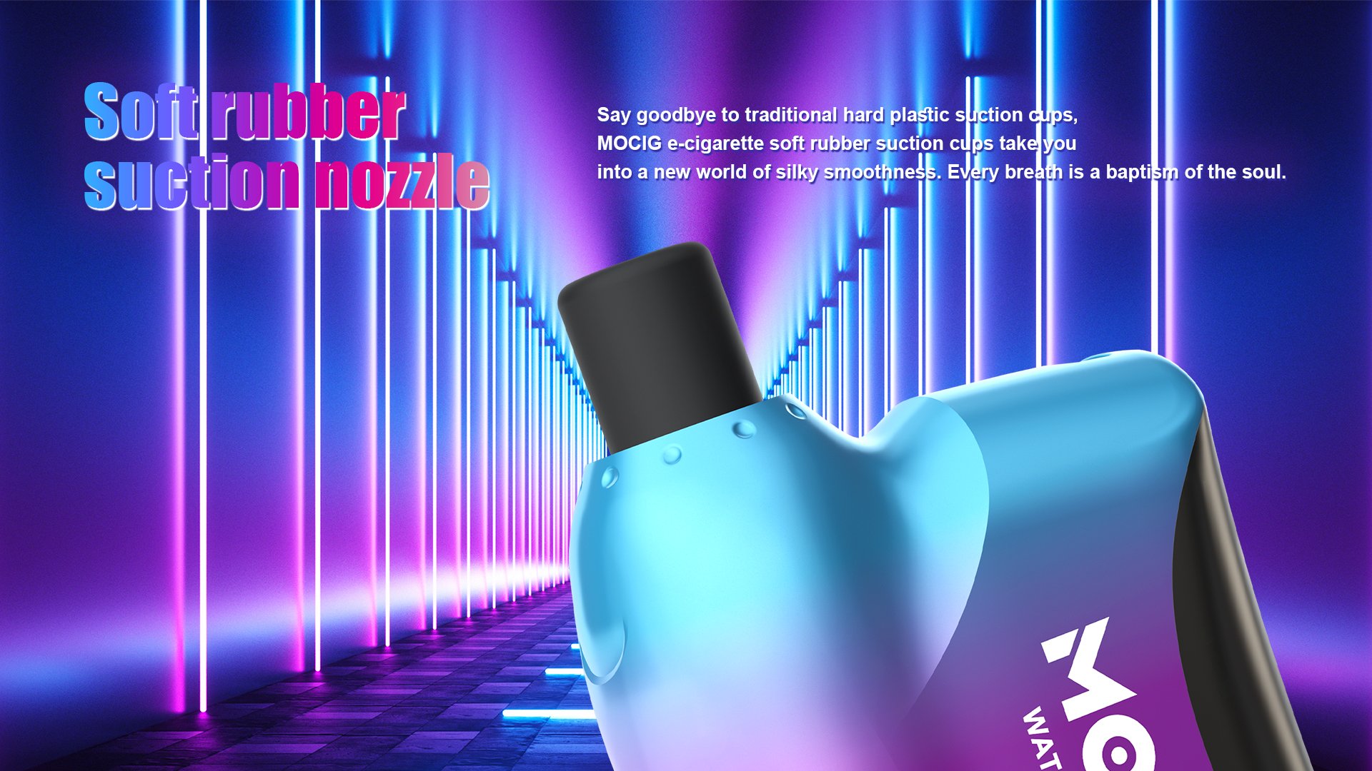 Mocig Disposable Vape TM25000 Big Smart LED Screen 25000 Puffs E-liqiud Capacity Nicotine 0% 2% 5% Electronic cigarette