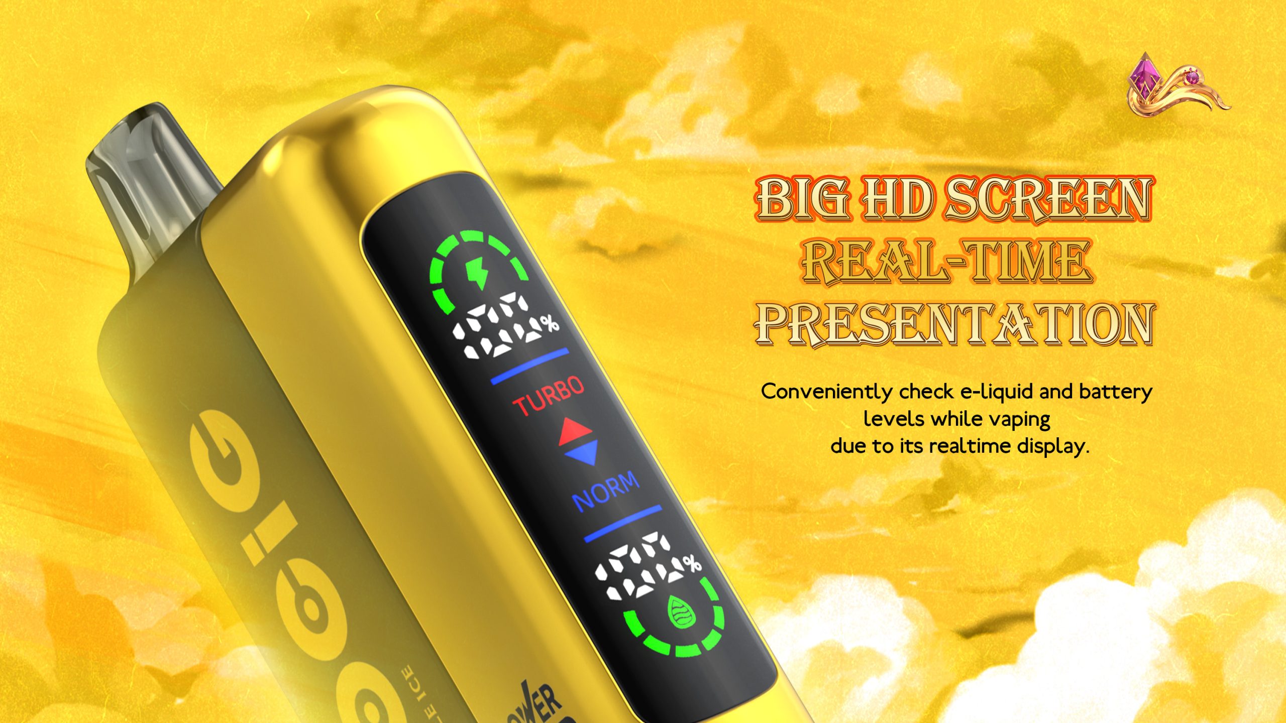 Mocig POD Vape Power Max 30000 Big Smart LED 30000 Puffs 980mAh Battery Capacity Nicotine 0% 2% 5% Electronic cigarette