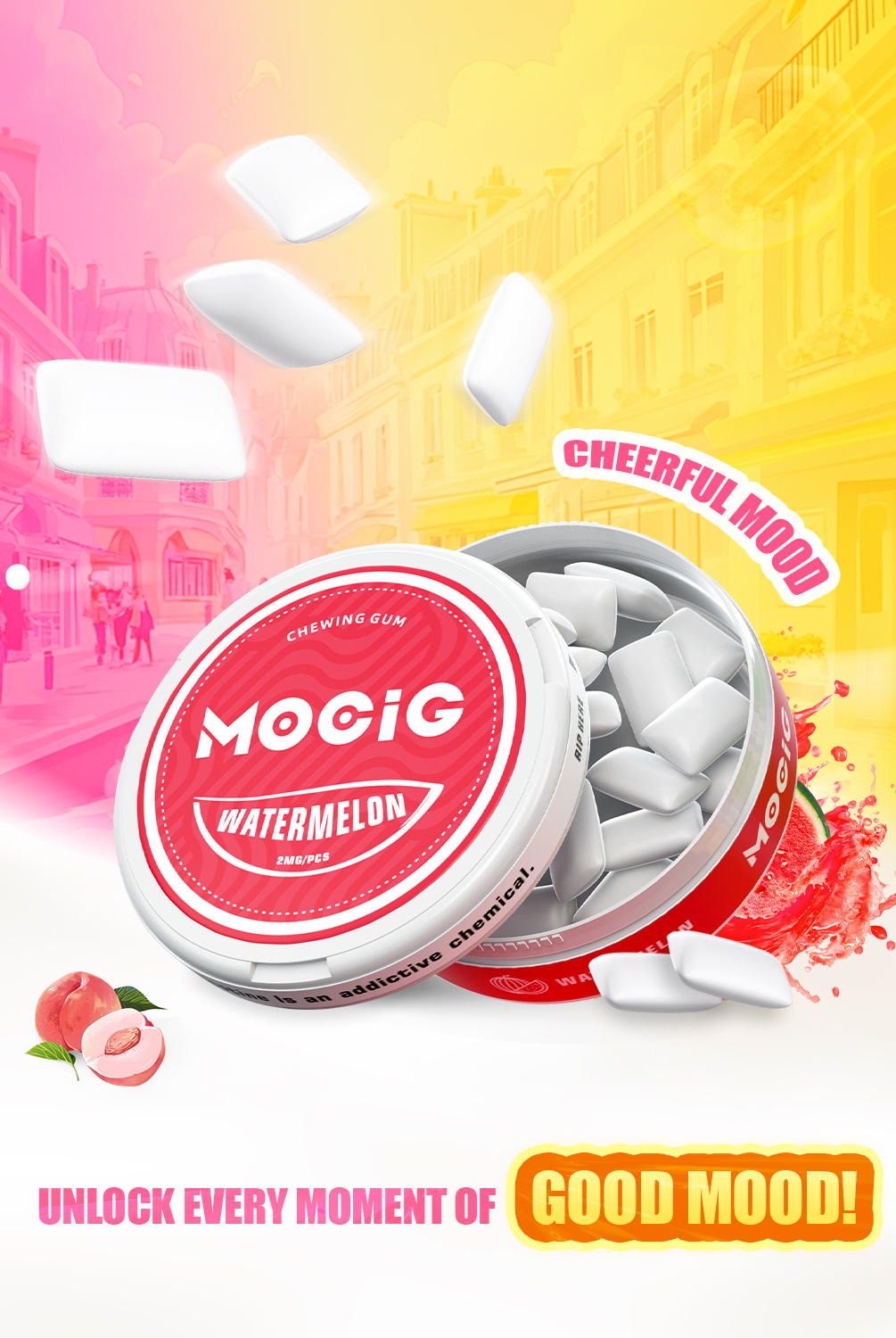 Mocig Nicotine Chewing Gum
