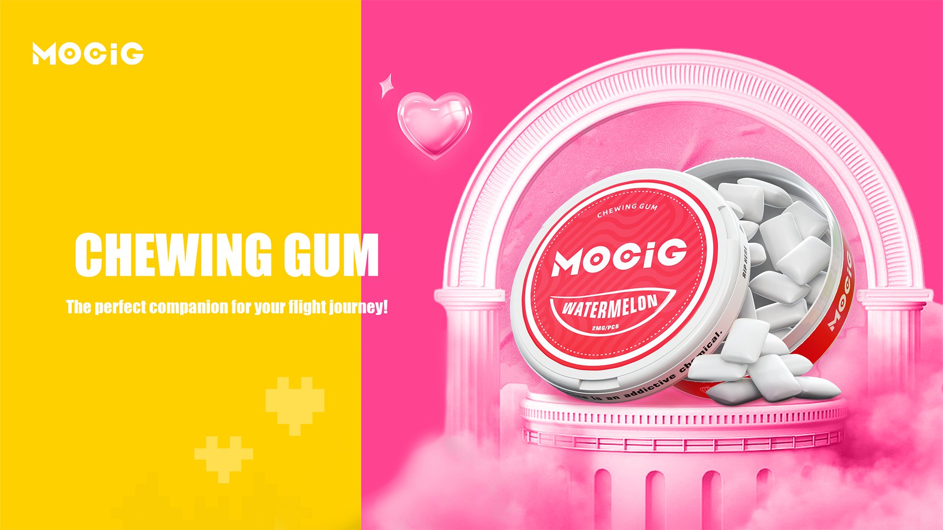 Mocig Nicotine Chewing Gum