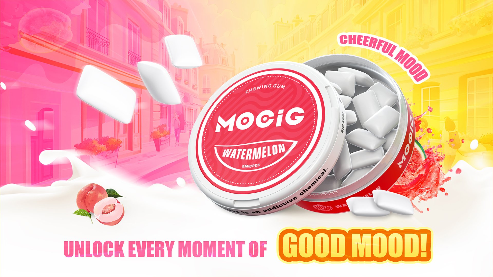 Mocig Nicotine Chewing Gum