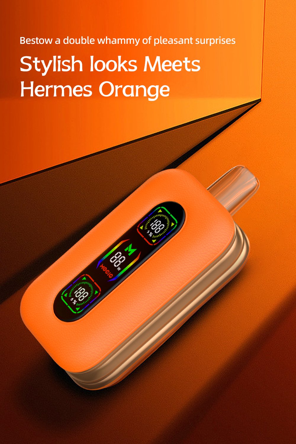 Mocig Disposable Vape MATE 35000 Big Smart LED Screen 35K Puffs E-liqiud Capacity Nicotine 0% 2% 5% Electronic cigarette