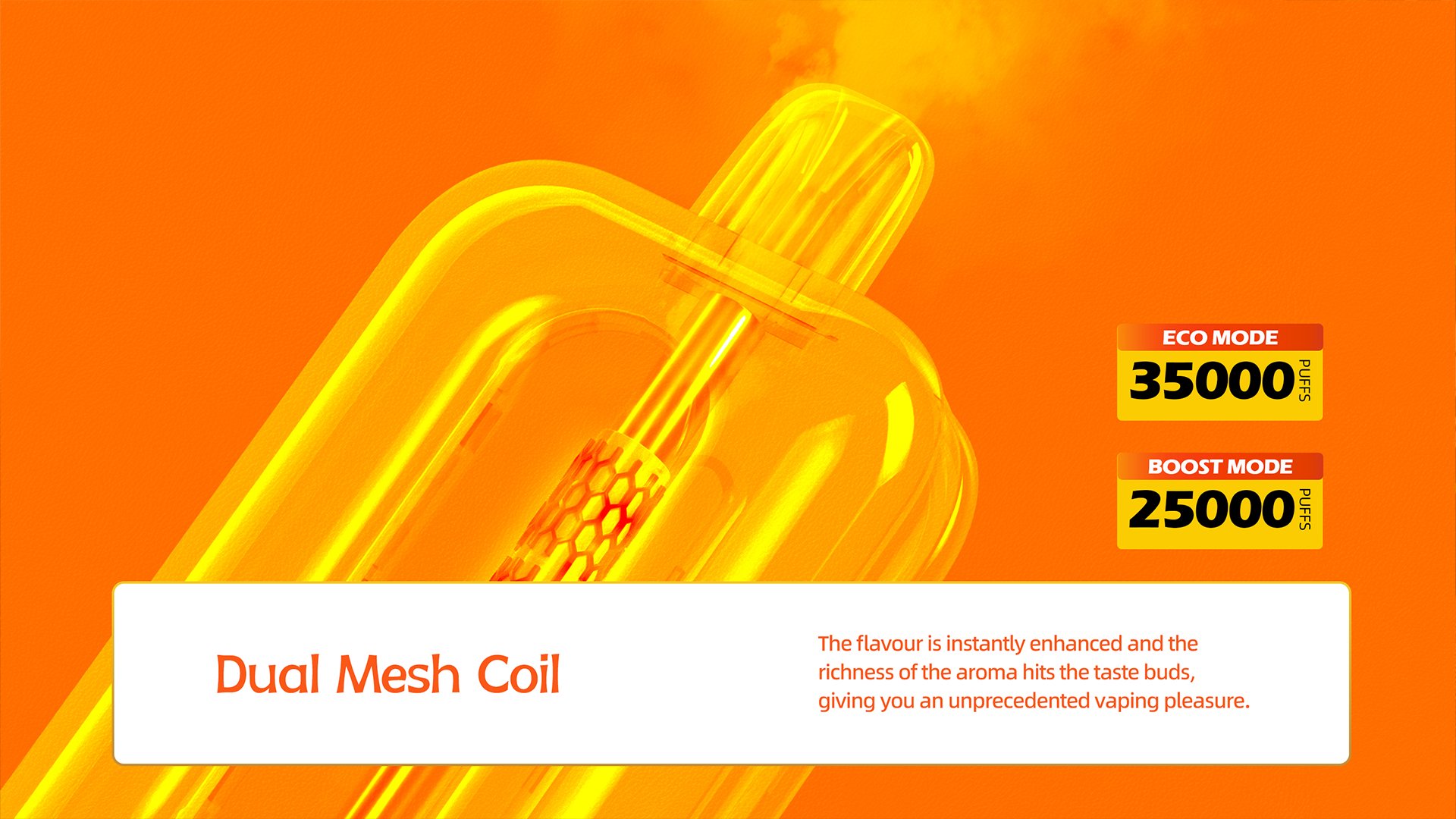 Mocig Disposable Vape MATE 35000 Big Smart LED Screen 35K Puffs E-liqiud Capacity Nicotine 0% 2% 5% Electronic cigarette