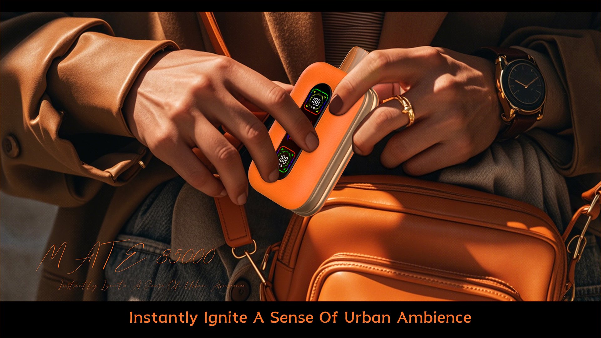 Mocig Disposable Vape MATE 35000 Big Smart LED Screen 35K Puffs E-liqiud Capacity Nicotine 0% 2% 5% Electronic cigarette