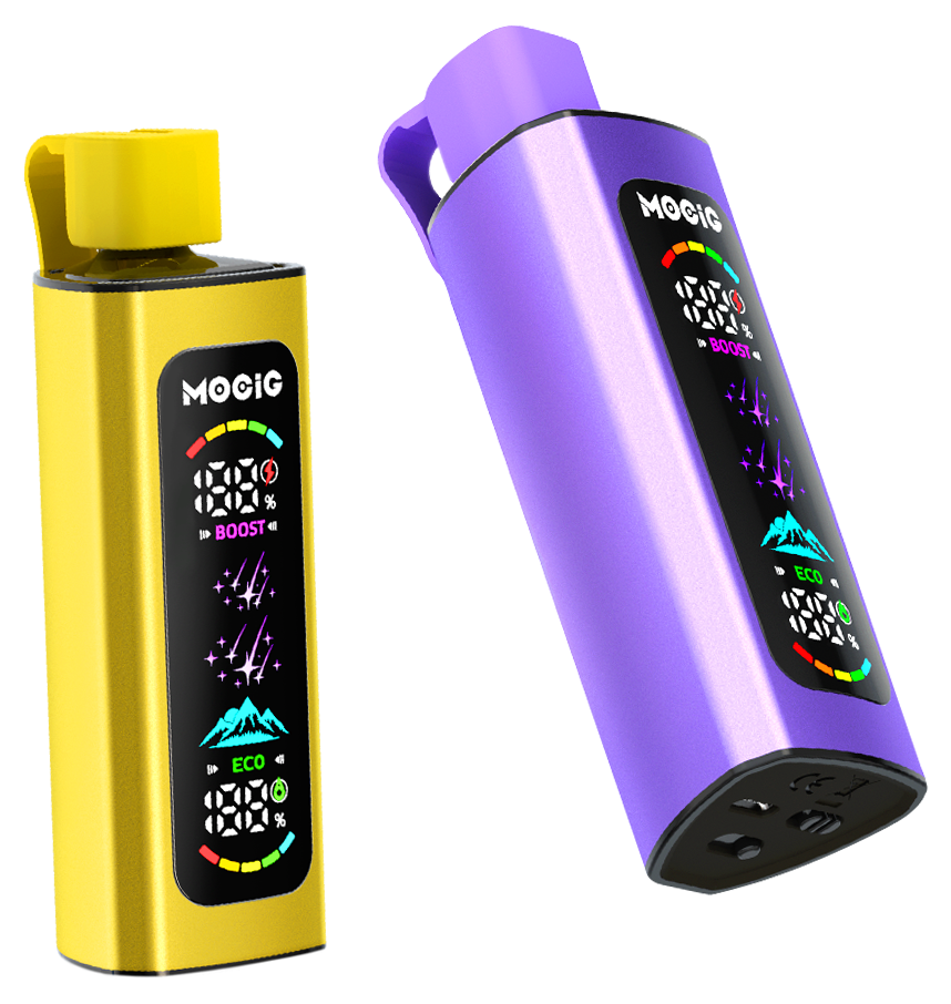 Mocig Disposable Vape PEAK DTL E-SHISHA Big Smart LED Screen 40K Puffs E-liqiud Capacity Nicotine 0% 2% 5% Electronic cigarette