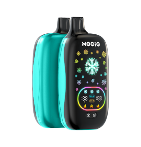 Mocig Disposable Vape ICE POP Adjustable Ice and Nicotine  Full Smart Screen 50K Puffs E-liqiud Capacity Nicotine 0% 2% 5% Electronic cigarette