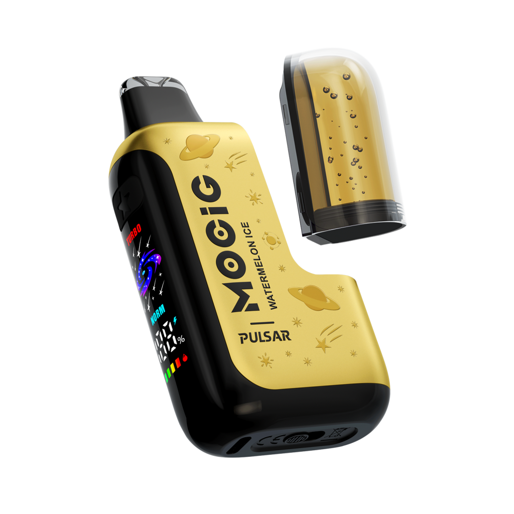 Mocig Disposable Vape Pulsar three Mesh Coil Visualized Tank Smart Screen 55K Puffs E-liqiud Capacity Nicotine 0% 2% 5% Electronic cigarette