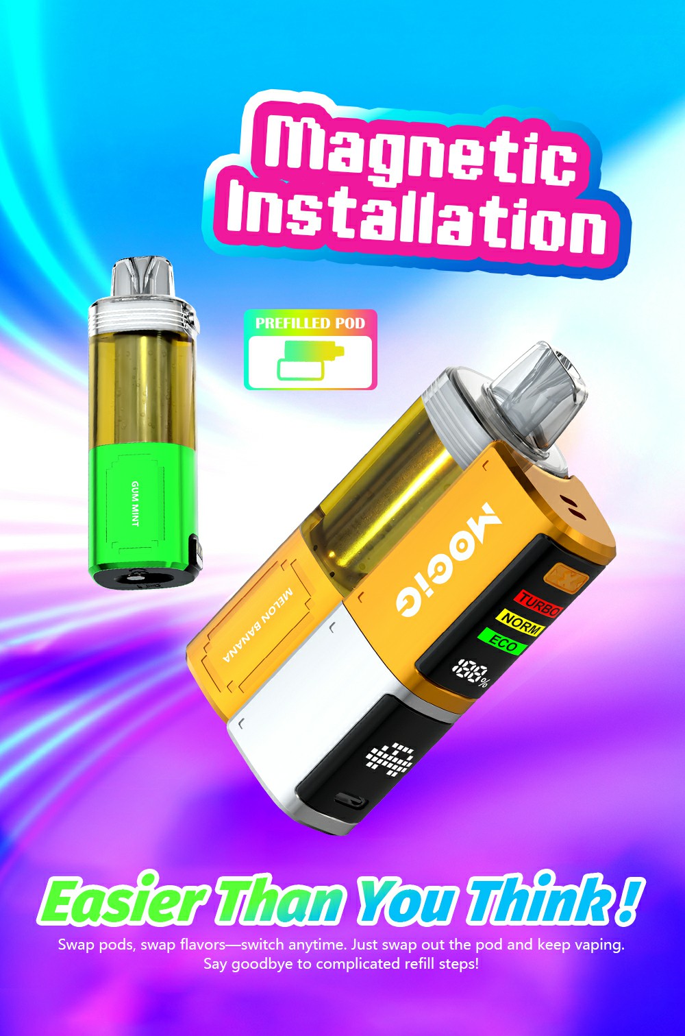 MOCIG vape disposable vape Power Joy,electronic cigarette,e-cigarette,Mogic,Vozol,elfbar,oxbar,lostmary