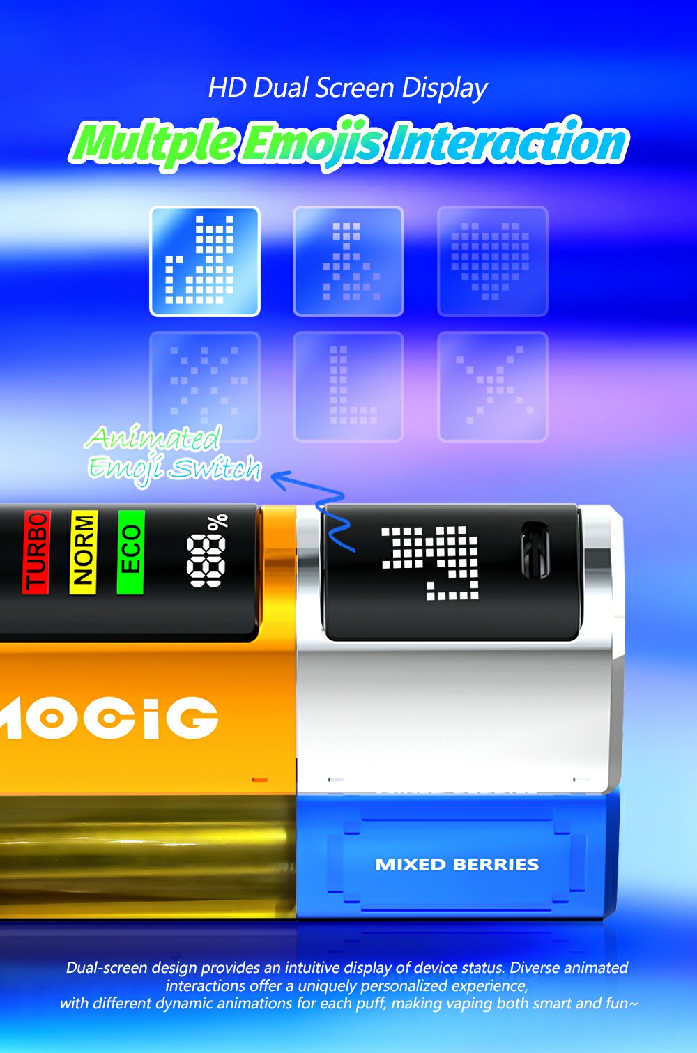 MOCIG vape disposable vape Power Joy,electronic cigarette,e-cigarette,Mogic,Vozol,elfbar,oxbar,lostmary