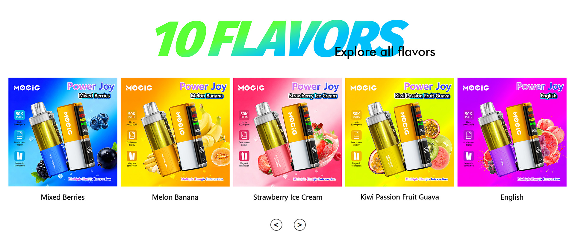 MOCIG vape disposable vape Power Joy,electronic cigarette,e-cigarette,Mogic,Vozol,elfbar,oxbar,lostmary