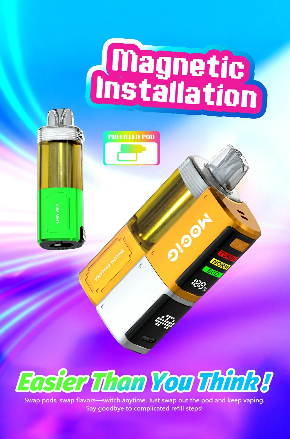 MOCIG vape disposable vape Power Joy,electronic cigarette,e-cigarette,Mogic,Vozol,elfbar,oxbar,lostmary