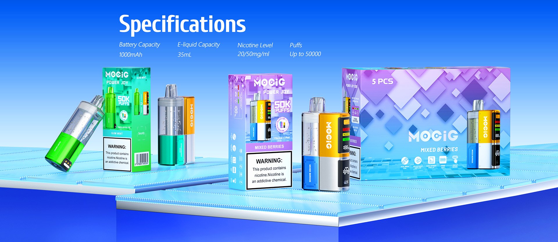 MOCIG vape disposable vape Power Joy,electronic cigarette,e-cigarette,Mogic,Vozol,elfbar,oxbar,lostmary