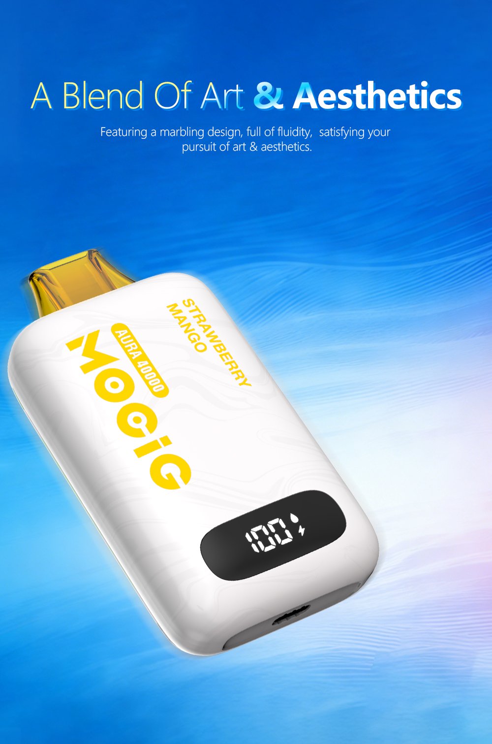 MOCIG vape disposable vape Aura 40K,electronic cigarette,e-cigarette,Mogic,Vozol,elfbar,oxbar,lostmary