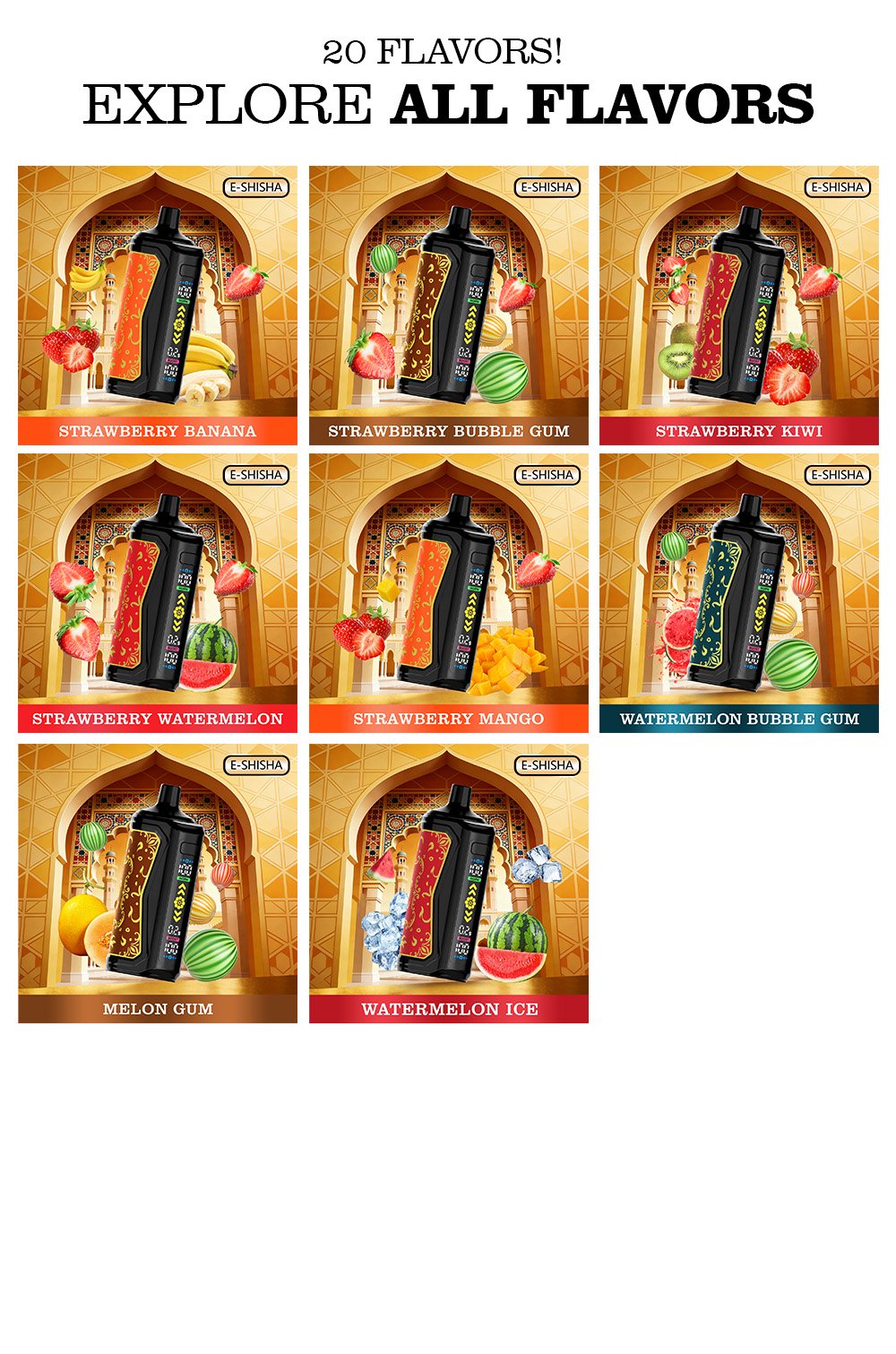 Mocig Disposable Vape LUXE SHISHA DTL E-SHISHA Big Smart LED Screen 70K Puffs E-liqiud Capacity Nicotine 0% 2% 5% Electronic cigarette