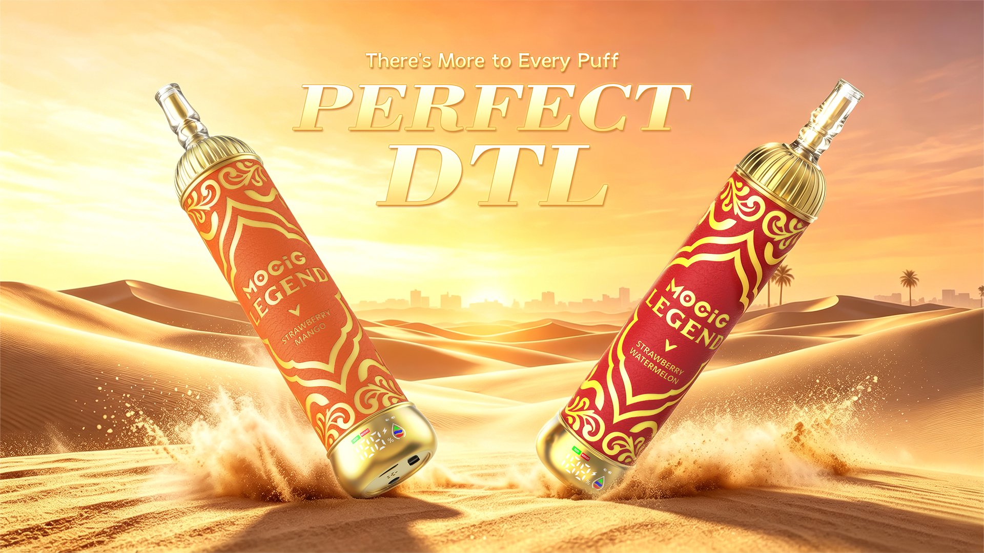 Mocig  Legend SHISHA DTL E-SHISHA Disposable Vape Big Cloud Smart LED Screen 120K Puffs E-liqiud Capacity Nicotine 0% 2% 5% Electronic cigarette